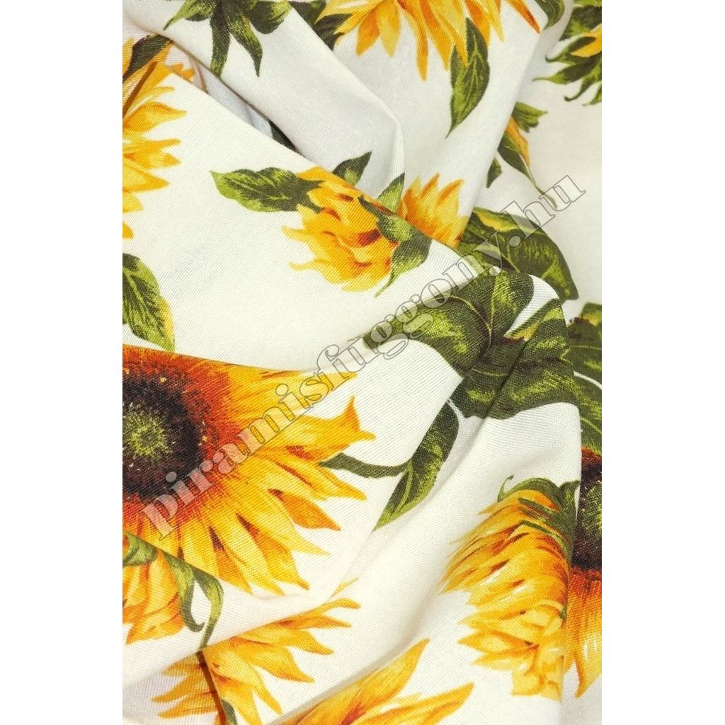 Sunflower ekrü alapon Ágytakaró, falvédő, ágysál méretre